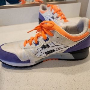 ASICS GEL-Lyte III OG Retro 2020 Orange Purple Men's Size 8.5